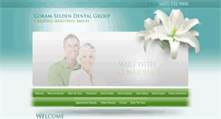 Desktop Screenshot of coramseldendental.com